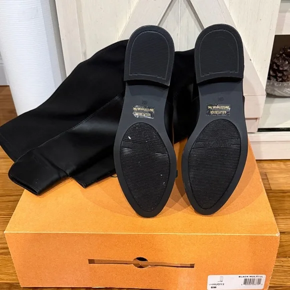 Unisa Black Over the Knee Boots - Picture 3 of 3